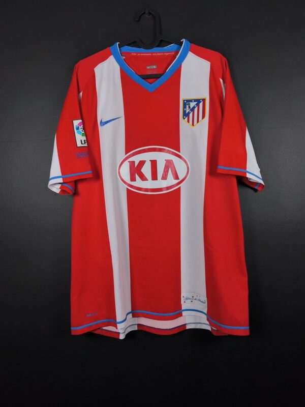 Koszulka piłkarska Atletico Madryt 2007/08 Home Nike [L]