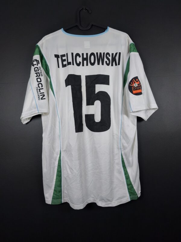 Koszulka piłkarska Groclin Grodzisk Wielkopolski 2007/08 Home Erima Błażej Telichowski #15 [XL] Match Issue