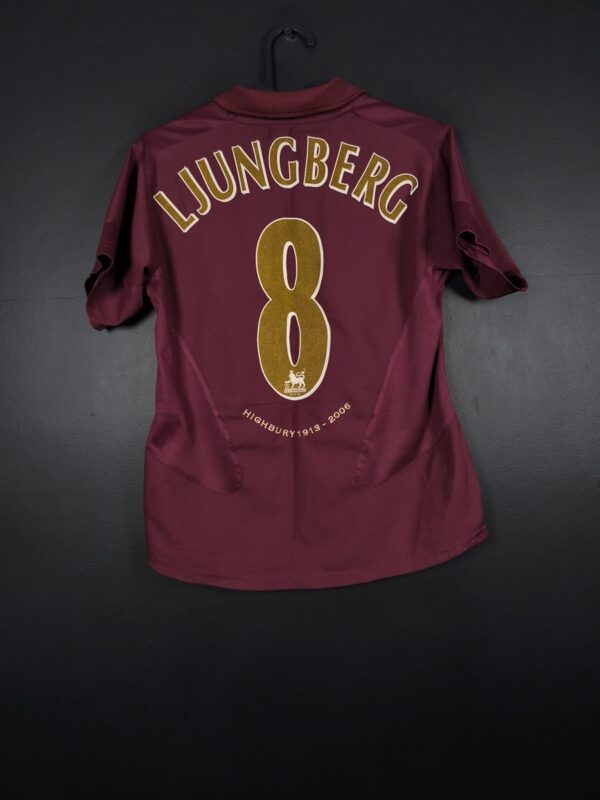 Koszulka piłkarska Arsenal 2005/06 Home Nike Ljungberg #8 [S] Highbury Women
