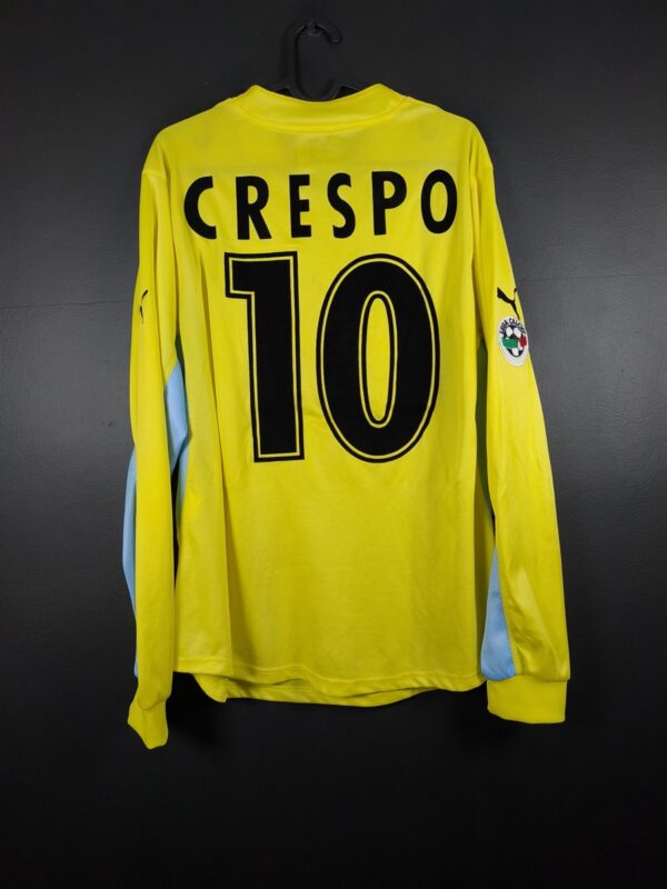 Koszulka piłkarska Lazio 2001/02 Away Puma Hernan Crespo #10 [M] Match Issue Long