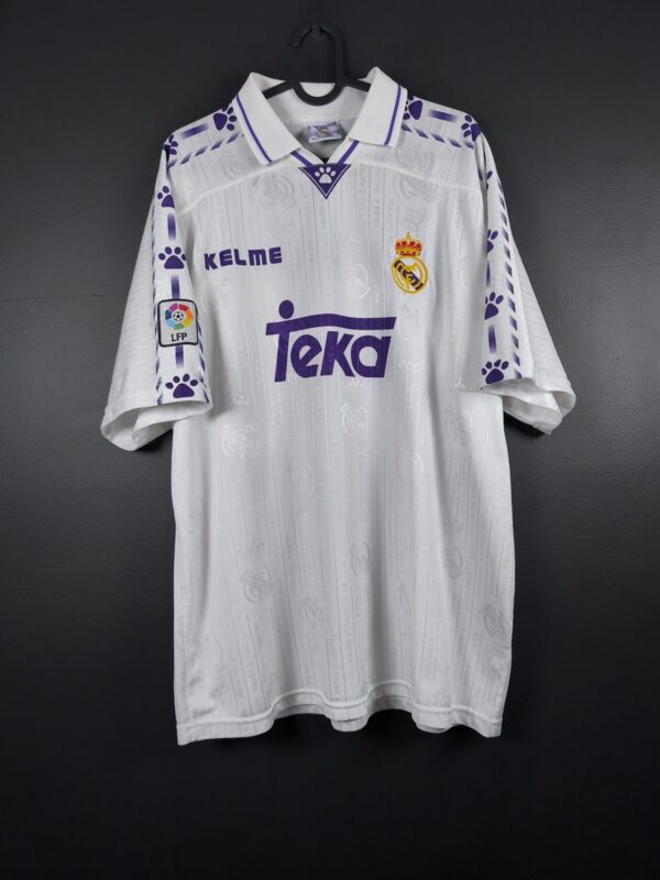 Koszulka piłkarska Real Madryt 1996/97 Home Kelme [XL]