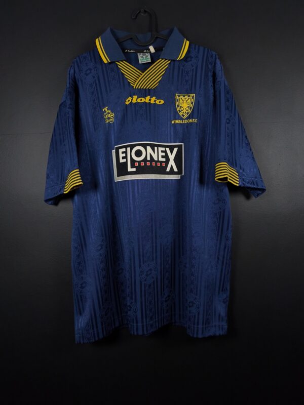Koszulka piłkarska Wimbledon 1997/99 Home Lotto [XL] Crazy Gang
