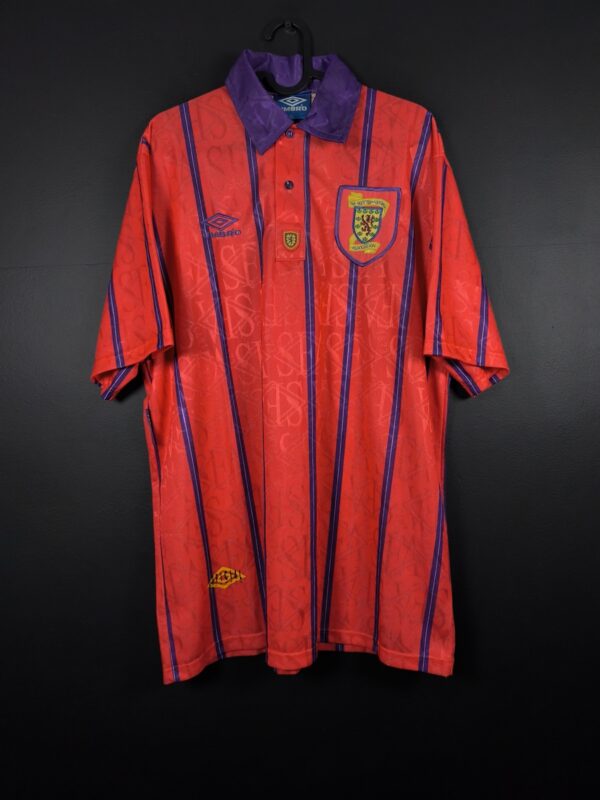 Koszulka piłkarska reprezentacji Szkocja 1993/94 Away Umbro [XL]