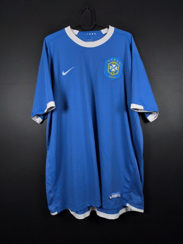 Koszulka piłkarska reprezentacji Brazylia 2006/08 Away Nike [XXL]