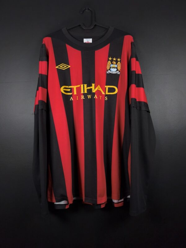 Koszulka piłkarska Manchester City 2011/12 Away Umbro [XL] Long