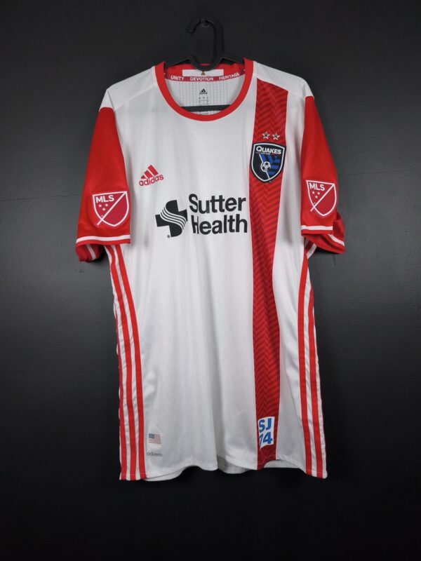 Koszulka piłkarska San Jose Earthquakes 2016/18 Away Adidas [L] Player Issue