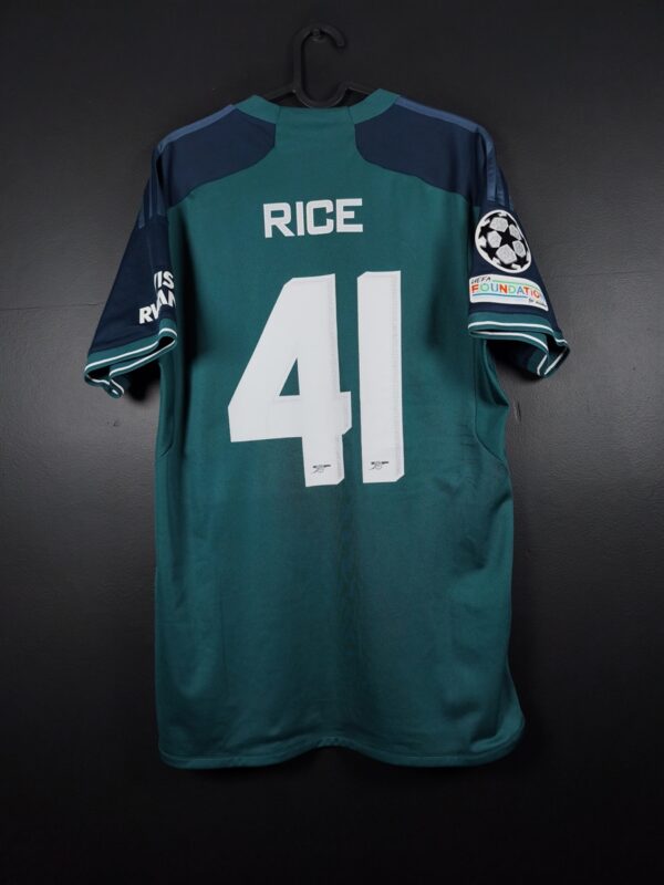 Koszulka piłkarska Arsenal 2023/24 Third Adidas Declan Rice #41 [M] UCL