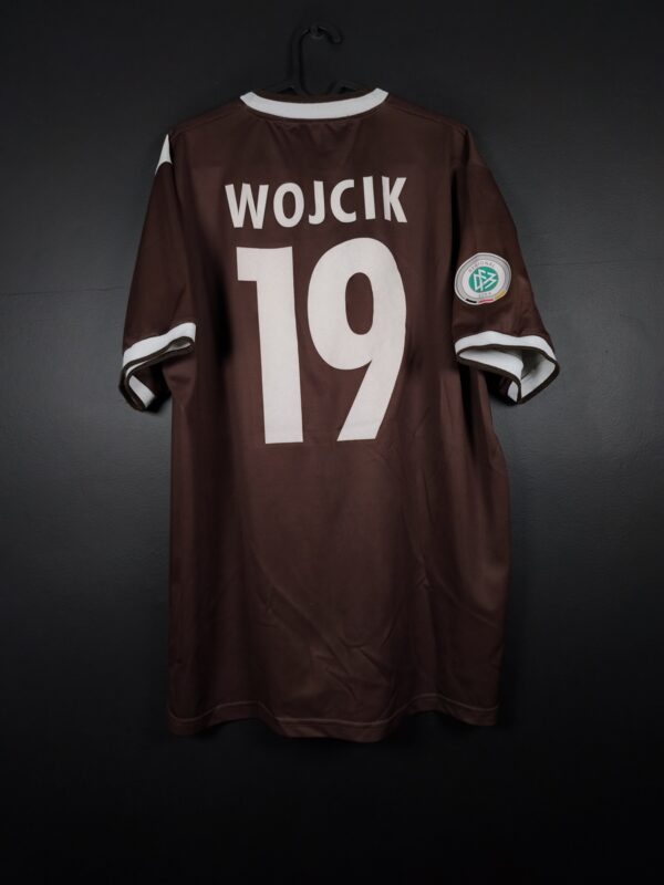 Koszulka piłkarska St. Pauli 2004/05 Home Stanno Sebastian Wojcik #19 [XL] Match Issue