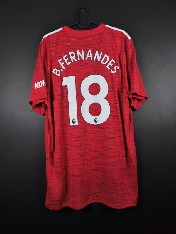 Koszulka piłkarska Manchester United 2020/21 Home Adidas Bruno Fernandes #18 [XL] NEW