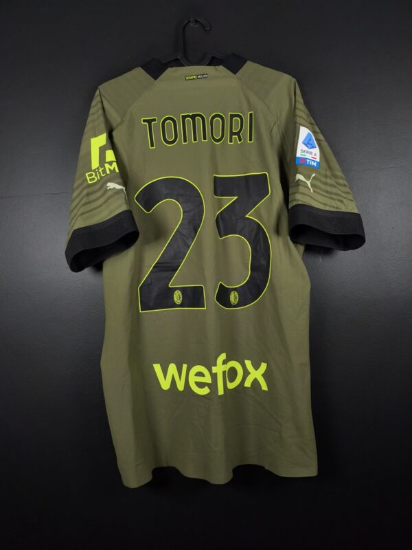 Koszulka piłkarska AC Milan 2022/23 Third Puma Fikayo Tomori #23 [L] Match Issue