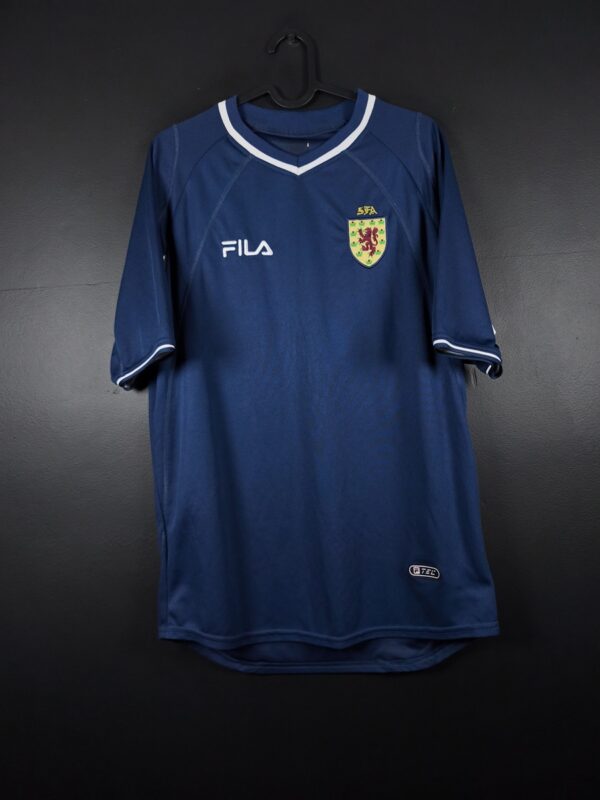Koszulka piłkarska reprezentacji Szkocja 2000/02 Home Fila [L]