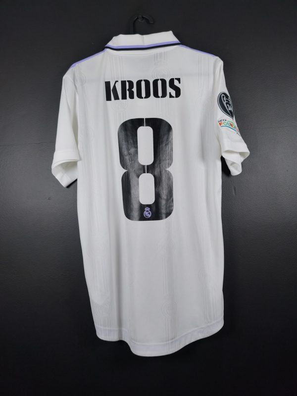 Koszulka piłkarska Real Madryt 2022/23 Home Adidas Toni Kroos #8 [S] Authentic UCL NEW
