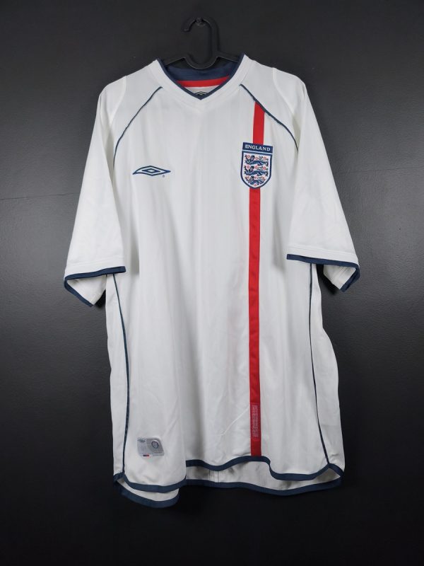 Koszulka piłkarska reprezentacji Anglia 2001/03 Home Umbro [XL]