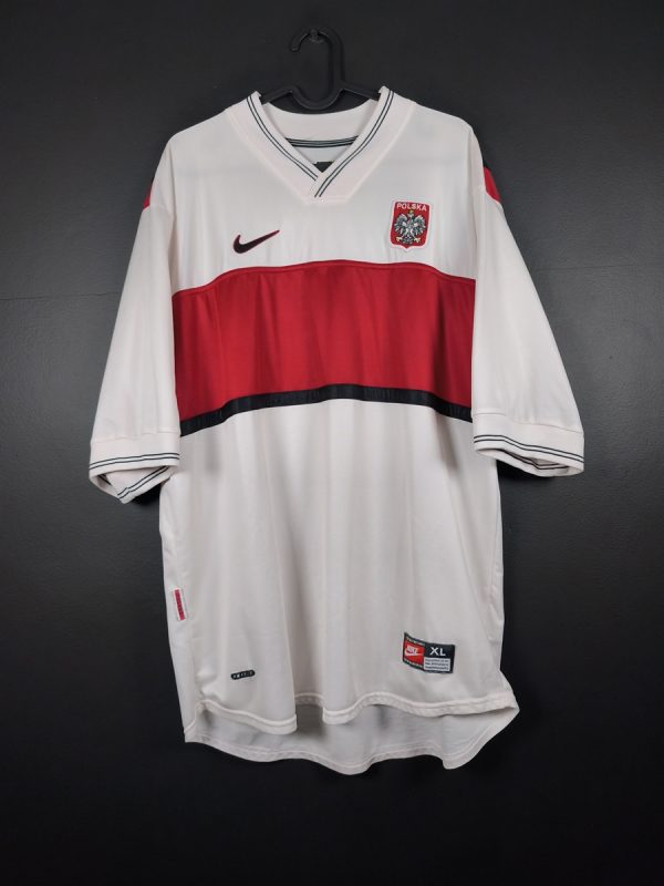 Koszulka piłkarska reprezentacji Polska 1998/99 Home Nike [XL]
