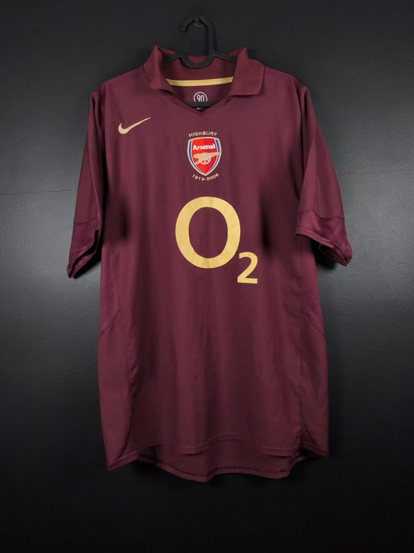 Koszulka piłkarska Arsenal 2005/06 Home Nike [M] Highbury