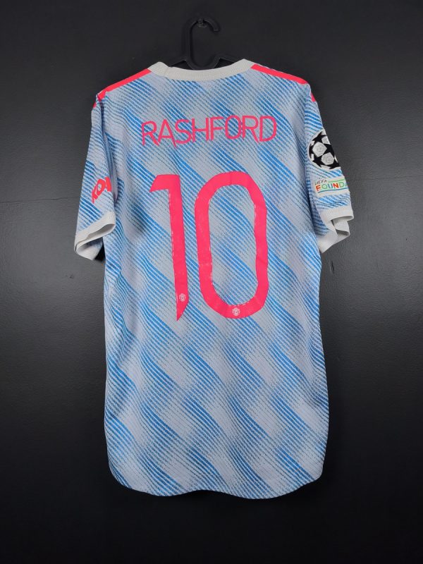 Koszulka piłkarska Manchester United 2021/22 Away Adidas Marcus Rashford #10 [M] UCL Authentic
