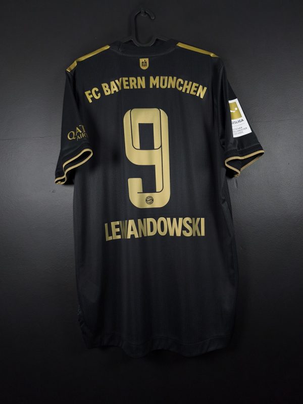 Koszulka piłkarska Bayern Monachium 2021/22 Away Adidas Lewandowski #9 [L] Authentic NEW