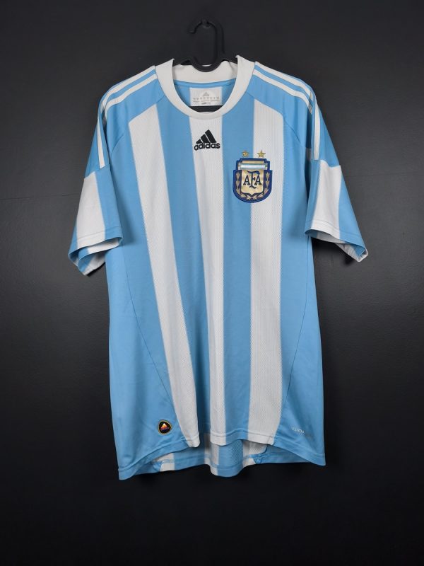 Koszulka piłkarska reprezentacji Argentyna 2010/11 Home Adidas [M]