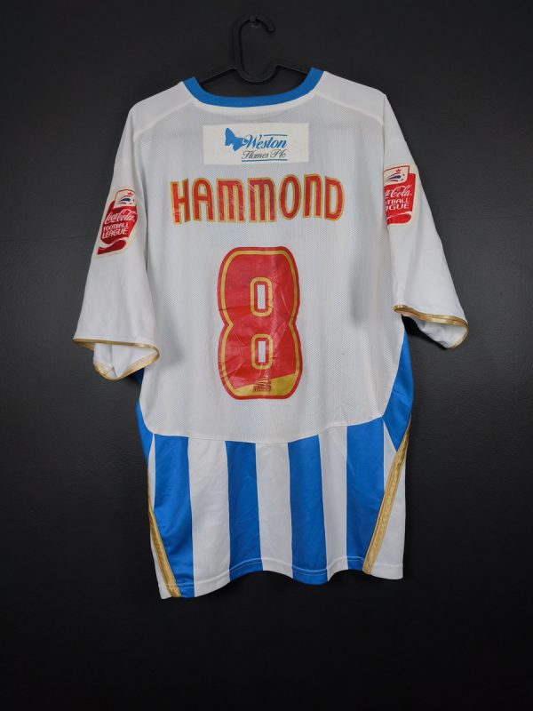 Koszulka piłkarska Colchester United 2009/10 Home Puma Dean Hammond #8 [L] Match Issue
