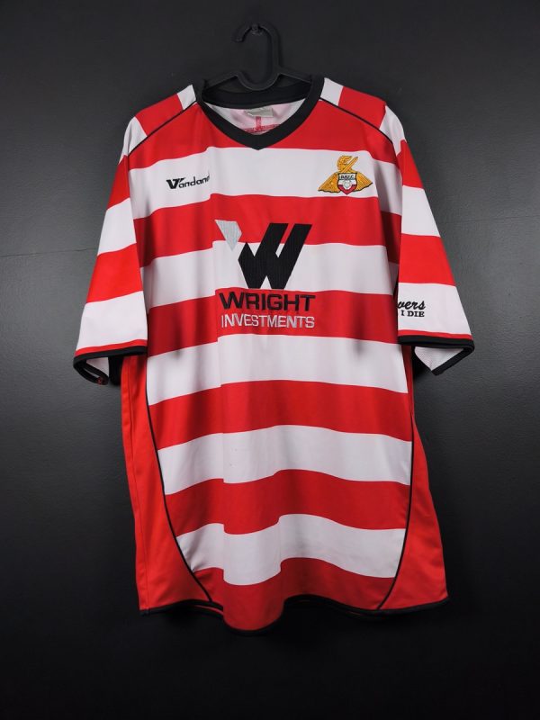Koszulka piłkarska Doncaster Rovers 2008/09 Home Vandanel [XL]