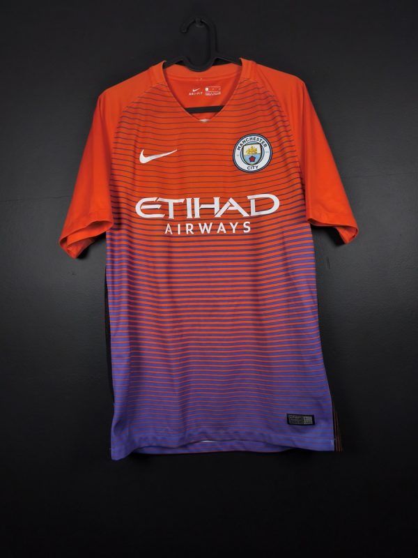 Koszulka piłkarska Manchester City 2016/17 Third Nike [S]