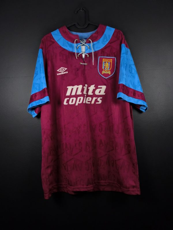Koszulka piłkarska Aston Villa 1992/93 Home Umbro [XL]