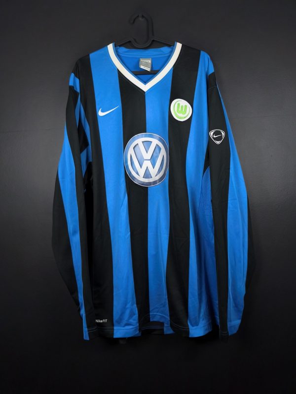Koszulka piłkarska Vfl Wolfsburg 2008/09 Away Nike [XXL] Player Issue Long