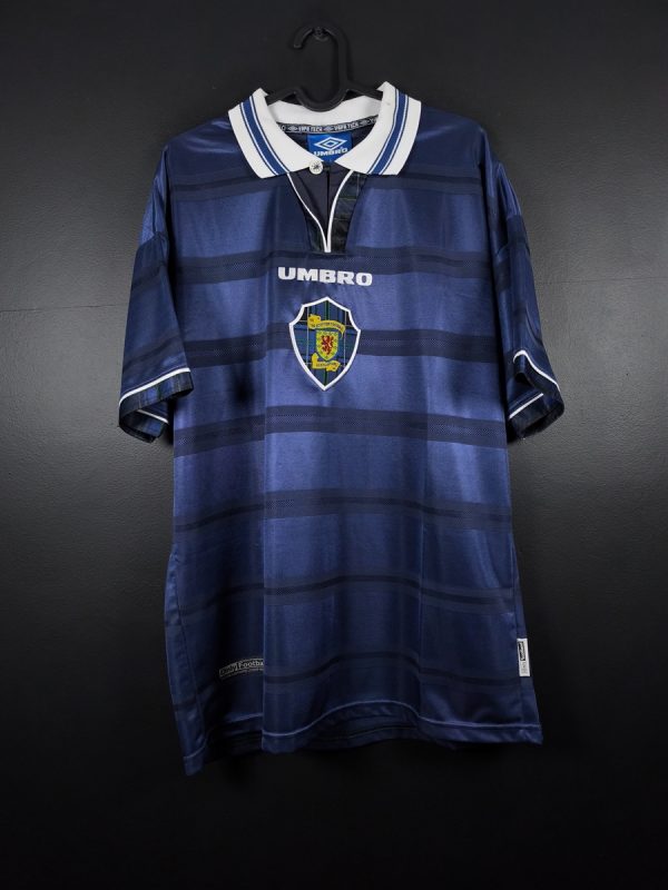 Koszulka piłkarska reprezentacji Szkocja 1998/00 Home Umbro [L]