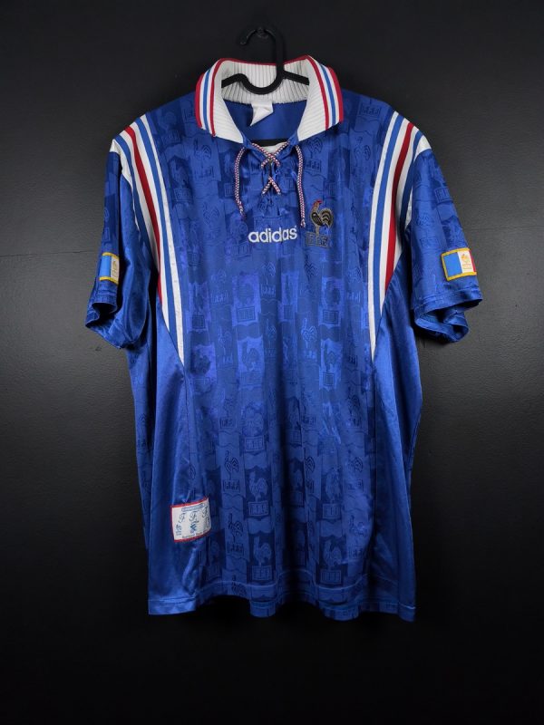 Koszulka piłkarska reprezentacji Francja 1996/98 Home Adidas [XL]