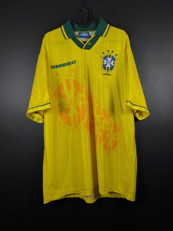 Koszulka piłkarska reprezentacji Brazylia 1994/96 Home Umbro [XL]