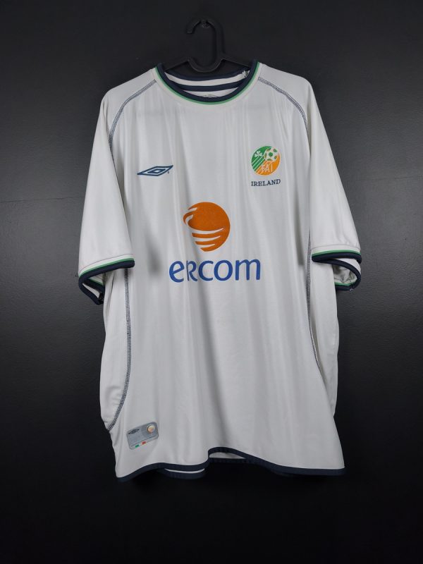 Koszulka piłkarska reprezentacji Irlandia 2002/04 Away Umbro [XL]