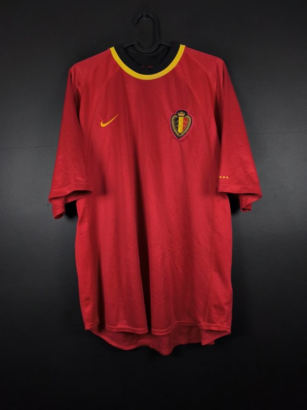 Koszulka piłkarska reprezentacji Belgia 2000/02 Home Nike [M]