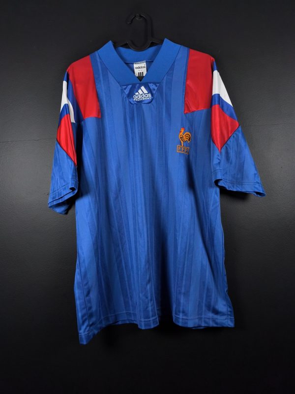 Koszulka piłkarska reprezentacji Francja 1992/94 Home Adidas [L]