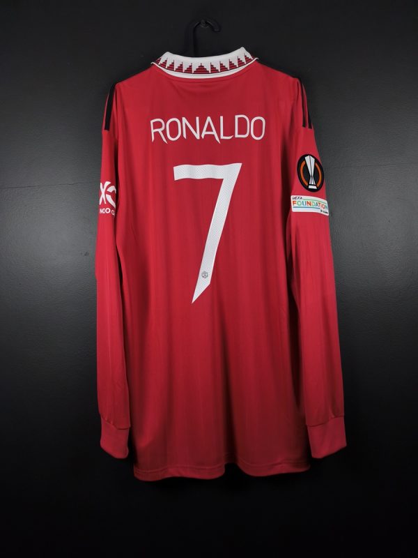 Koszulka piłkarska Manchester United 2022/23 Home Adidas Cristiano Ronaldo #7 [L] Europa League NEW
