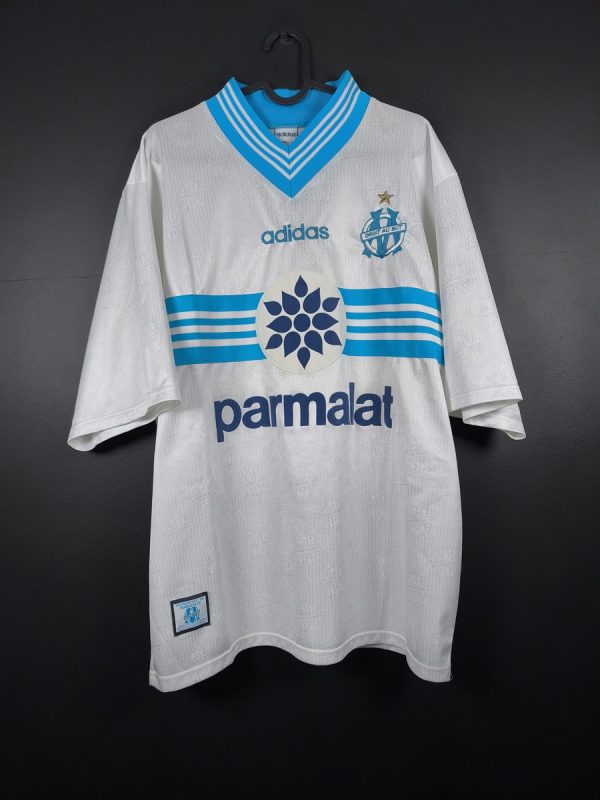 Koszulka piłkarska Olympique Marseille 1996/97 Home Adidas [L]