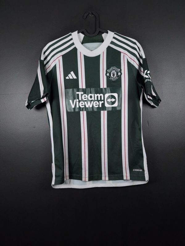 Koszulka piłkarska Manchester United 2023/24 Away Adidas [YL] Junior