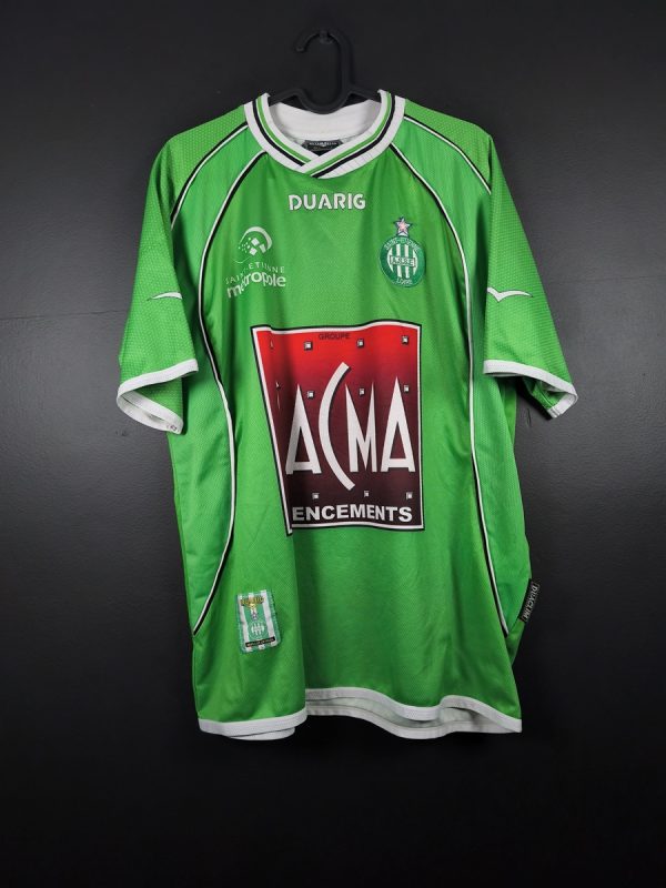 Koszulka piłkarska Saint-Etienne 2003/04 Home Duarig [L]