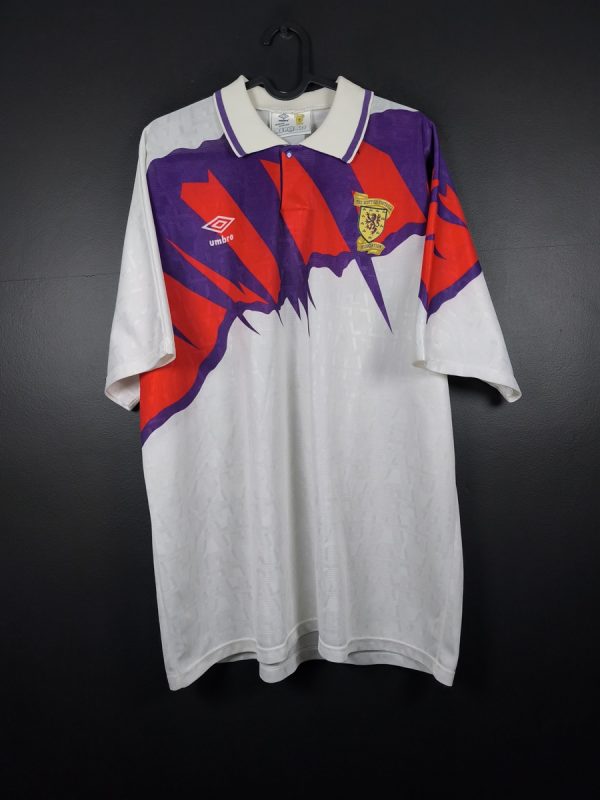 Koszulka piłkarska reprezentacji Szkocja 1991/93 Away Umbro [XL]