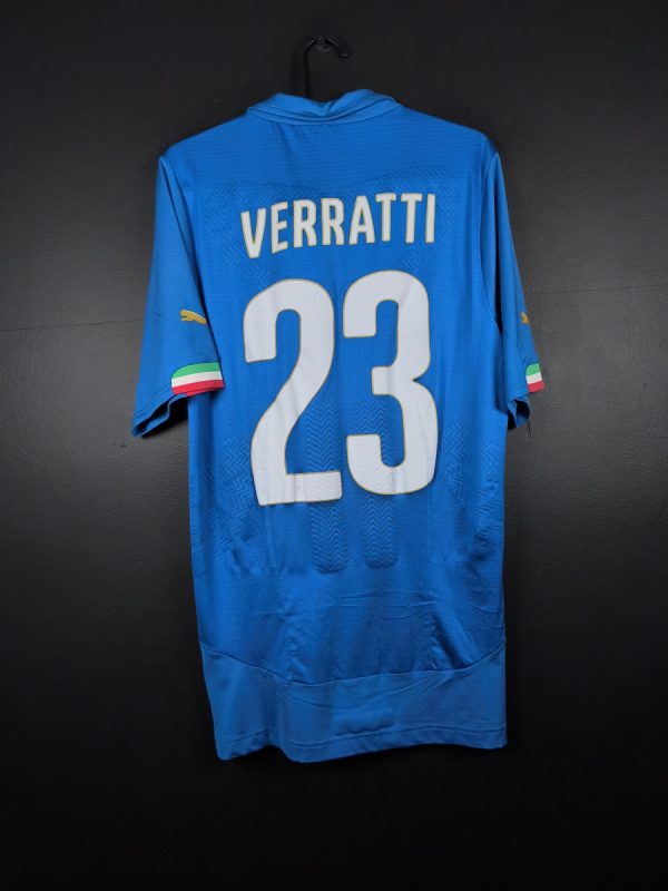 Koszulka piłkarska reprezentacji Włochy 2014/15 Home Puma Marco Verratti #23 [L] Authentic NEW
