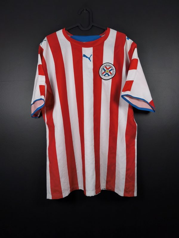 Koszulka piłkarska reprezentacji Paragwaj 2006/07 Home Puma [L]