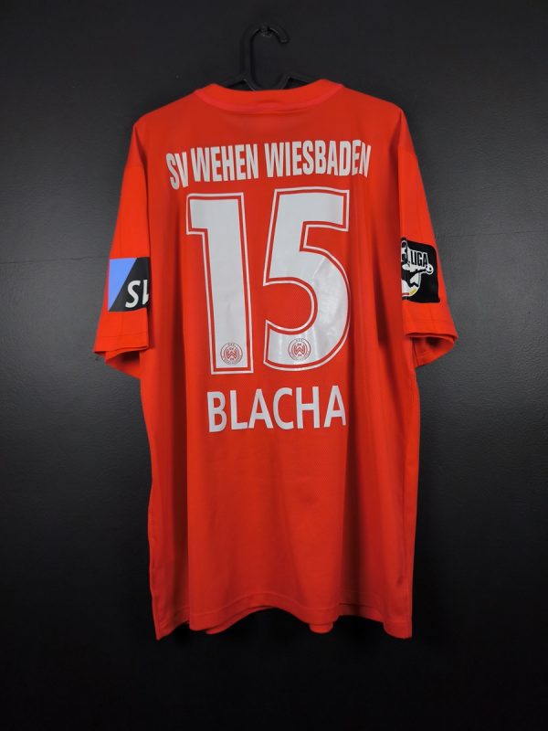 Koszulka piłkarska SV Wehen Wiesbaden 2015/16 Home Nike David Blacha #15 [L] Match Issue