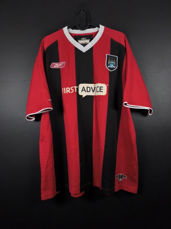 Koszulka piłkarska Manchester City 2003/04 Away Reebok [XL]