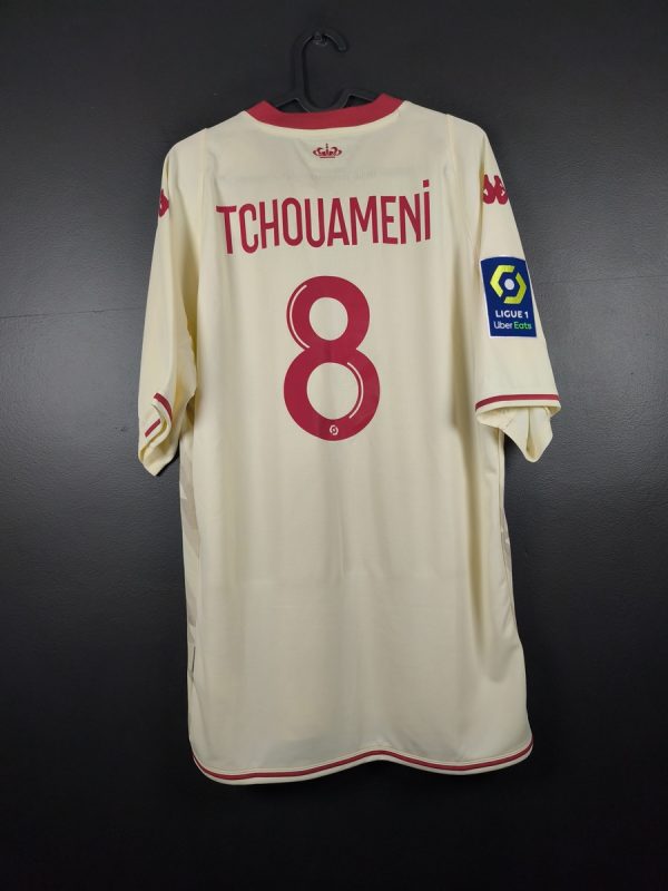 Koszulka piłkarska AS Monaco 2021/22 Third Kappa Tchouameni #8 [XL]