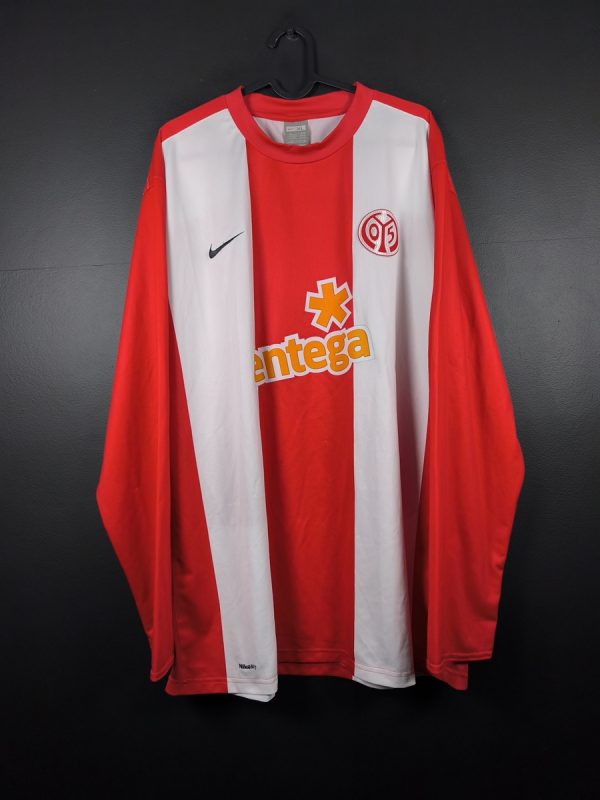 Koszulka piłkarska FSV Mainz 2009/10 Home Nike [XL] Player Issue Long
