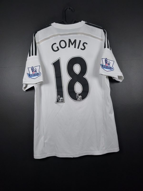 Koszulka piłkarska Swansea City 2014/15 Home Adidas Bafetimbi Gomis #18 [L] Match Issue