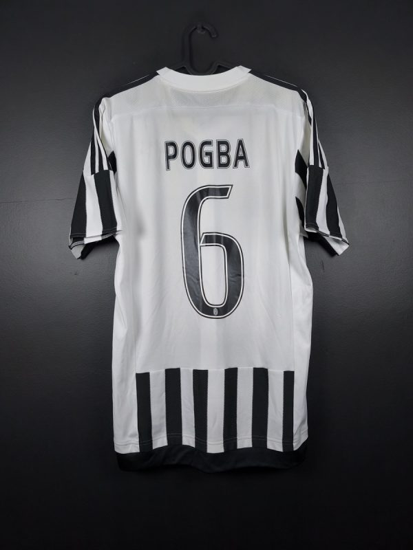 Koszulka piłkarska Juventus 2015/16 Home Adidas Paul Pogba #6 [M]