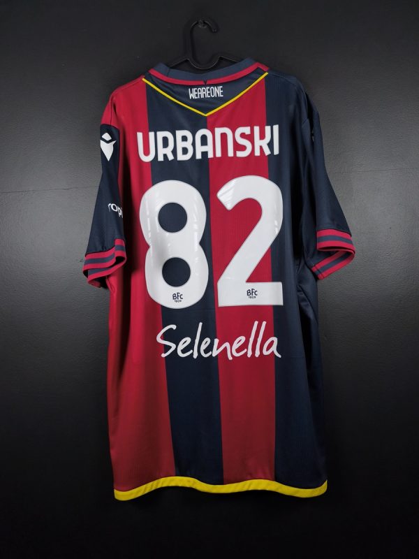 Koszulka piłkarska Bologna 2024/25 Home Macron Kacper Urbański #82 [XXL] NEW