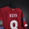 Liverpool 2019/20 Home Football Shirt New Balance Naby Keita #8 UCL - photo 6