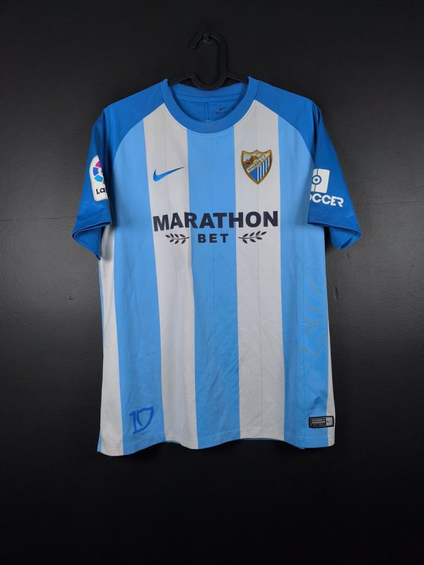Koszulka piłkarska Malaga 2017/18 Home Nike [YXL] Junior