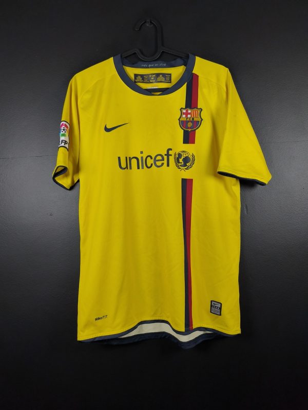 Koszulka piłkarska FC Barcelona 2008/09 Away Nike [YXL] Junior